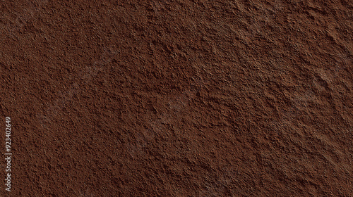 A texture background of slightly textured cocoa brown color paper, showcasing a mid-level granularity that mimics the look of colored construction paper