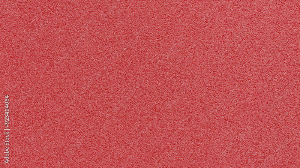 Fototapeta premium A texture background of slightly textured soft red color paper, showcasing a mid-level granularity that mimics the look of colored construction paper