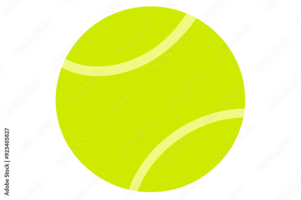 Tennis Ball Vector Illustration Yellow Sporting Equipment Isolated Modern Design Usable Graphic Tennis Ball Vector Illustration Yellow Sporting Equipment Isolated Modern Design Usable Graphic