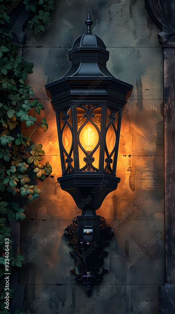 This design presents a garden lamp with a charming, vintage-inspired look. The weathered metal and classic lantern style evoke a sense of rustic elegance, making it a perfect addition to a cozy. This design presents a garden lamp with a charming, vintage-inspired look. The weathered metal and classic lantern style evoke a sense of rustic elegance, making it a perfect addition to a cozy.