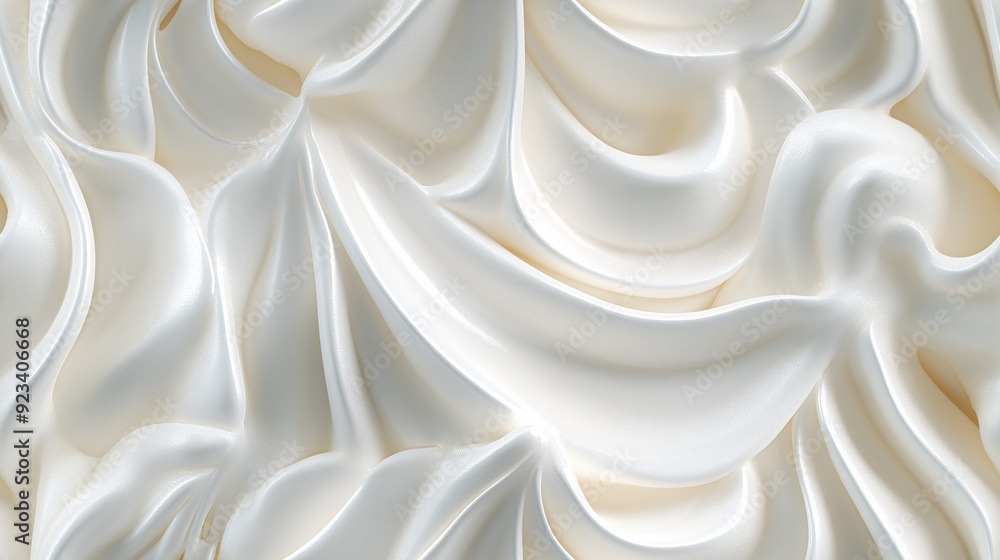 Extreme close-up of a single meringue surface texture. Pure white, delicate swirls with a slightly glossy finish. Extreme close-up of a single meringue surface texture. Pure white, delicate swirls with a slightly glossy finish.