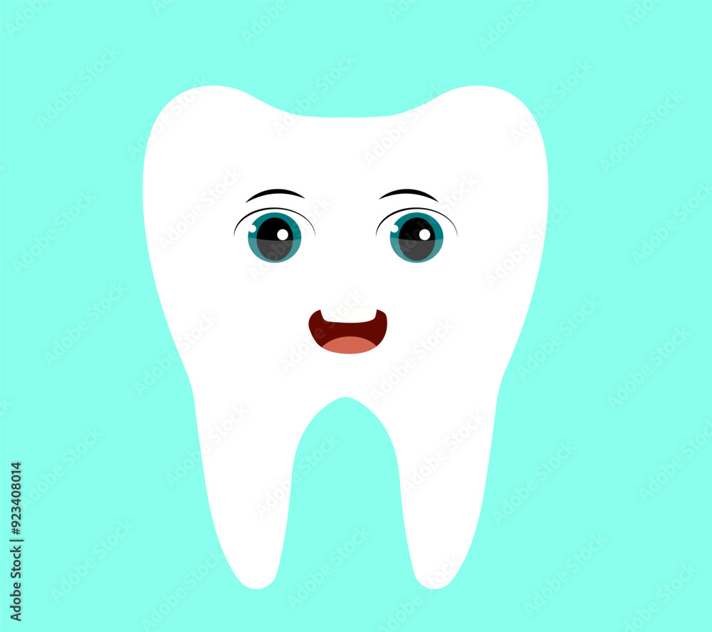 healthy teeth smiley face child flat clipart vector healthy teeth smiley face child flat clipart vector