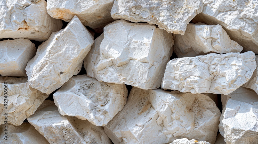 Pile of White Lime Stones. Construction Material Texture Background from Spain, Europa Pile of White Lime Stones. Construction Material Texture Background from Spain, Europa