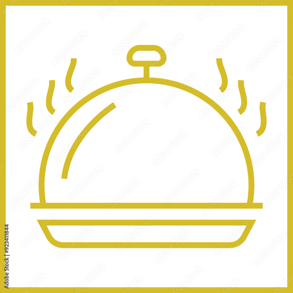 Fototapeta premium Fine Dining icon Design