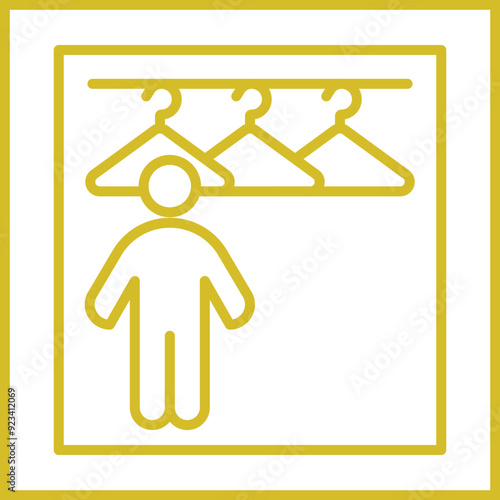 Changing Room icon Design