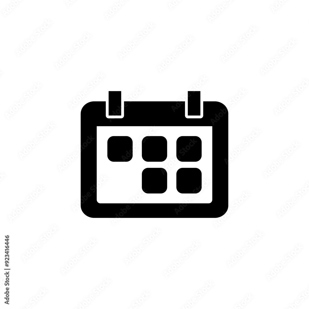 Calendar icon logo design. Calender sign and symbol. Schedule icon symbol Calendar icon logo design. Calender sign and symbol. Schedule icon symbol