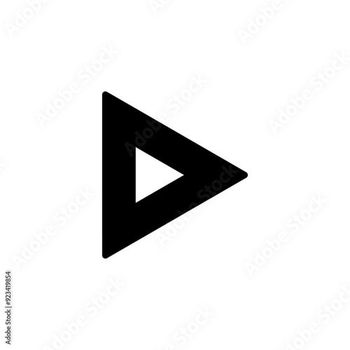 Free Download Play icon logo design. Play button sign and symbol - GFXLoad