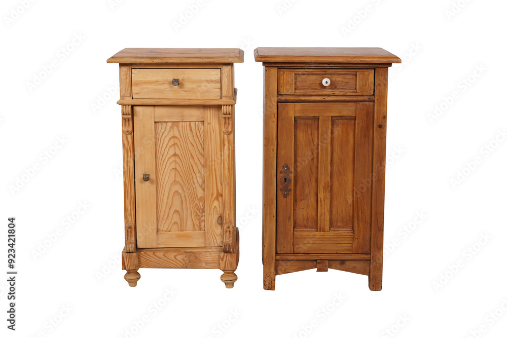 wooden cabinet isolated on white wooden cabinet isolated on white