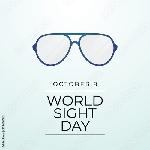 vector graphic of World Sight Day ideal for World Sight Day celebration.