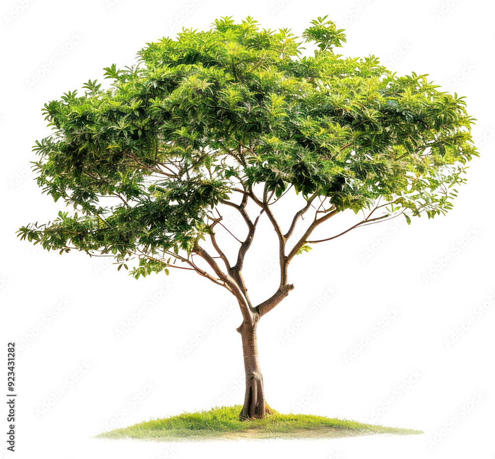 PNG Lush green tree isolated background PNG Lush green tree isolated background