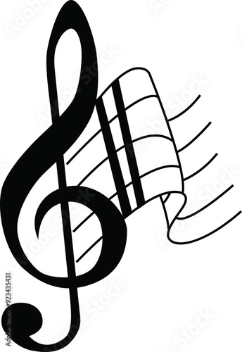 Music Note Cricut and Silhouette SVG file