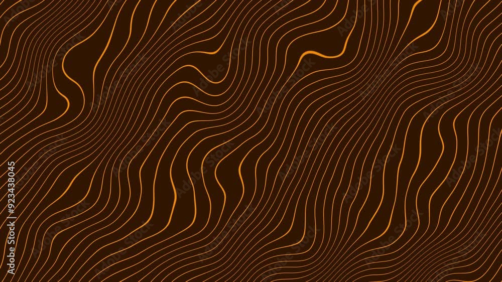 abstract background with orange wavy lines on brown. Suitable for luxury branding, elegant designs, and sophisticated themes in various media. abstract background with orange wavy lines on brown. Suitable for luxury branding, elegant designs, and sophisticated themes in various media.