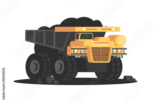 Heavy-duty mining truck