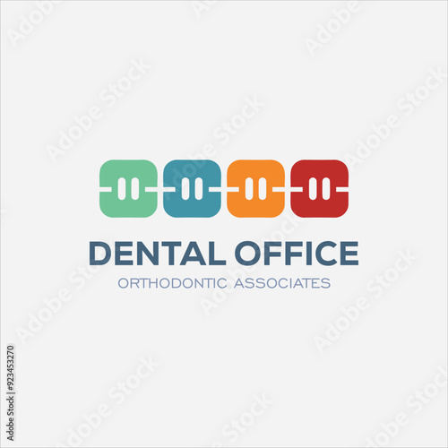 Dental Clinic Logo Design Dentist Logo Tooth abstract Linear Dentist stomatology