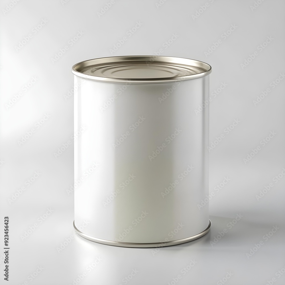 tin can isolated on white tin can isolated on white