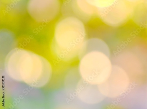 Green Bokeh Light Wallpaper