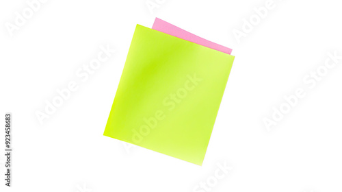 Yellow sticky note transparent background