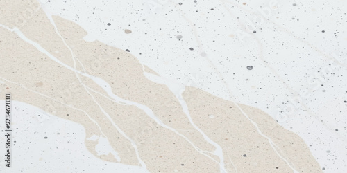  Terrazzo flooring texture polished stone pattern old surface marble for background. flooring texture polished stone pattern old surface marble. Abstract background with Quartz surface white. 
