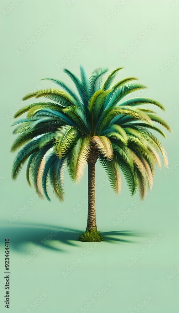 Obraz premium palm tree on the beach