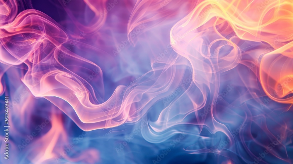 This image features ethereal swirls of color blending together to form a smoky and dreamy design, adding a touch of mystery and intrigue to any creative project or background. This image features ethereal swirls of color blending together to form a smoky and dreamy design, adding a touch of mystery and intrigue to any creative project or background.