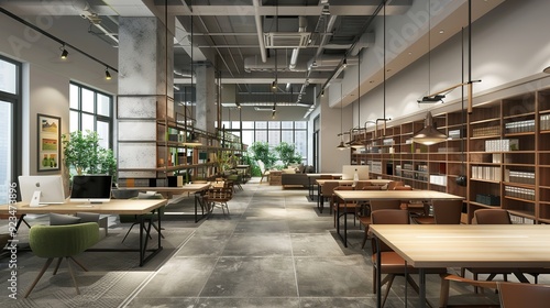 Collaborative Office Environment Showcases Colleagues Engaged in Intense Research and Dynamic Discussion for Their Next Project, Fostering Creativity and Teamwork.