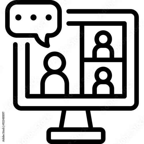 online meeting icon