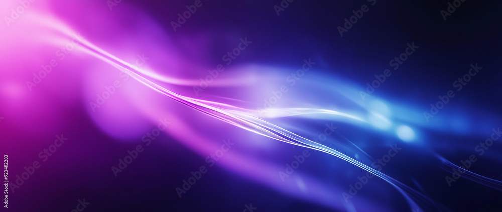 Neon Glow and Wave Design: Pink and Blue Gradient Background for Futuristic Banners Neon Glow and Wave Design: Pink and Blue Gradient Background for Futuristic Banners