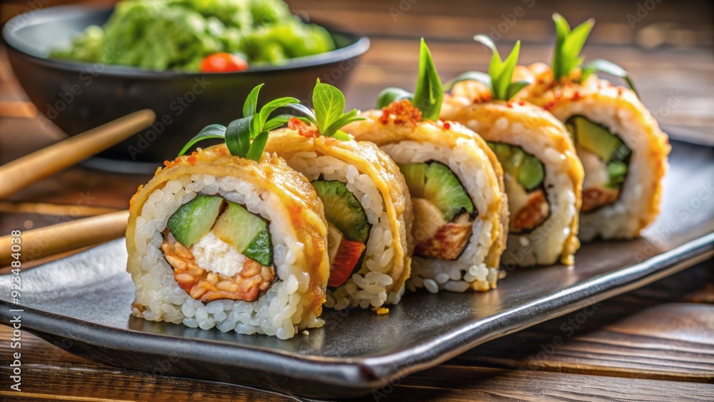Shrimp tempura roll Shrimp tempura roll
