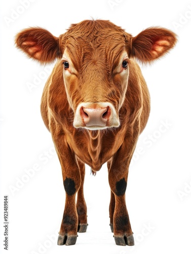 Isolated Cow Head