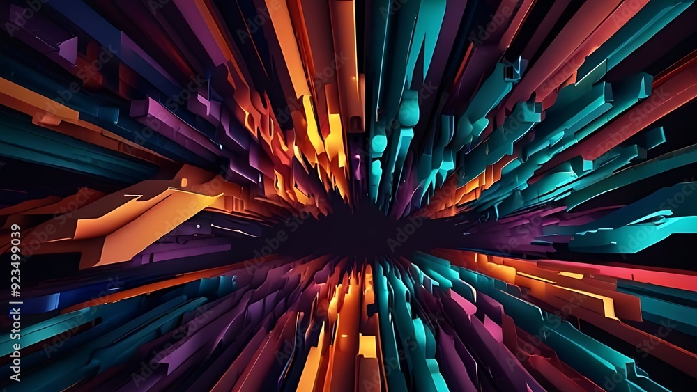 Intricate abstract 3D background featuring dynamic shapes and vibrant textures, designed to enhance visual depth and complexity in digital art and multimedia projects.
Intricate abstract 3D background featuring dynamic shapes and vibrant textures, designed to enhance visual depth and complexity in digital art and multimedia projects.