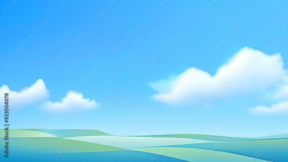 Obraz premium backdrop with autumn sky