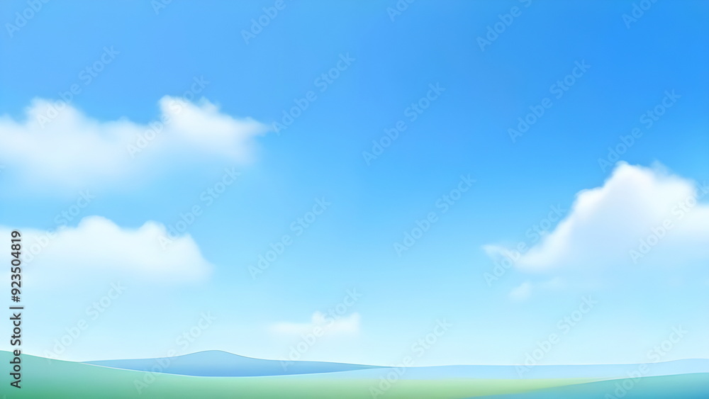 Obraz premium backdrop with autumn sky