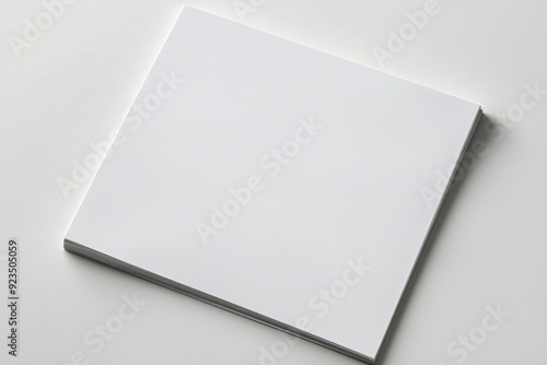 Blank A4 Paper Mockup on Isolated Background created with Generative AI