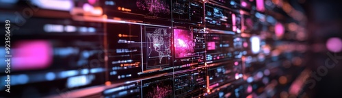 Streaming services setups, vibrant content, digital entertainment, modern viewing