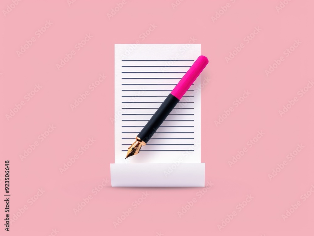 Copyright confirmation, hand stamping paper, flat design illustration Copyright confirmation, hand stamping paper, flat design illustration