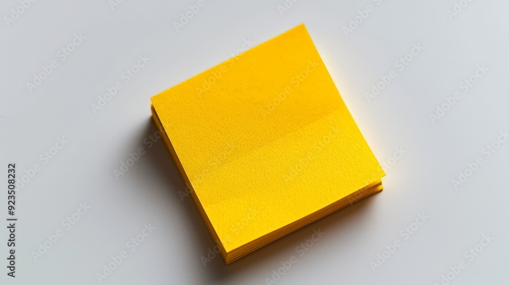 Yellow sticky post it note isolated on white background. Yellow sticky post it note isolated on white background.