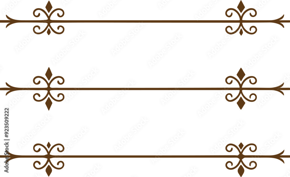 set of decorative elements set of decorative elements