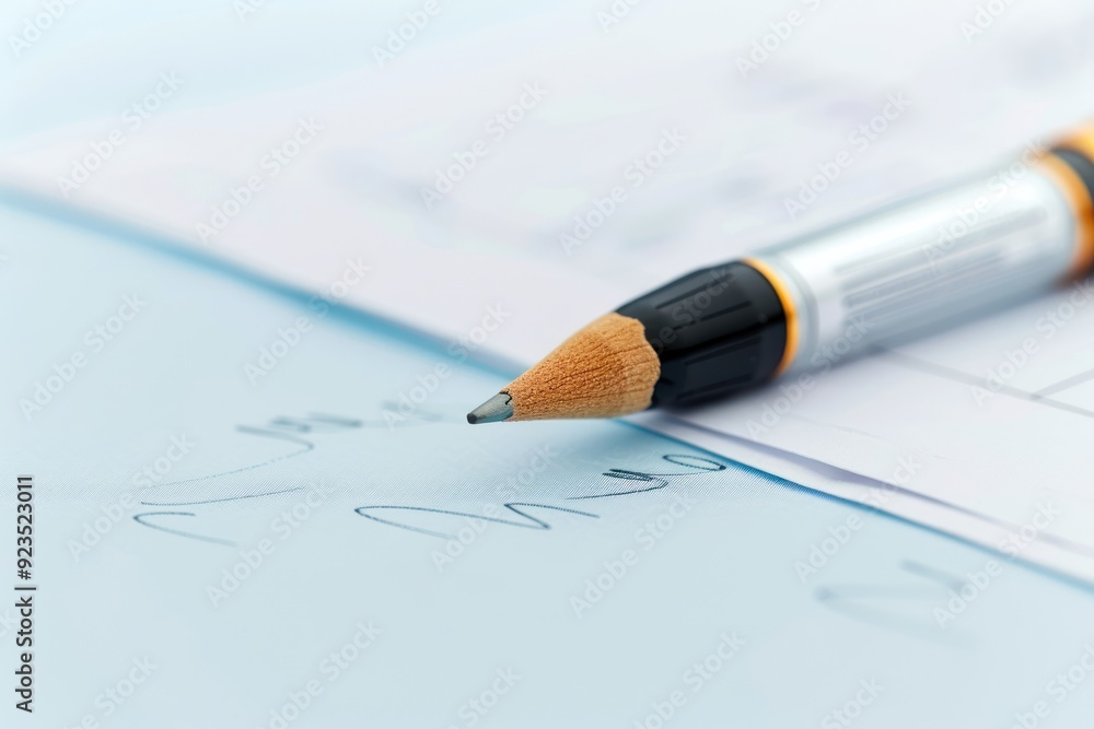 Financial management tool, bills summary, flat design illustration Financial management tool, bills summary, flat design illustration