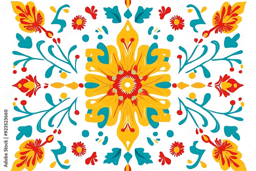 Obraz premium Hispanic heritage month.web banner, poster, card for social media, networks.