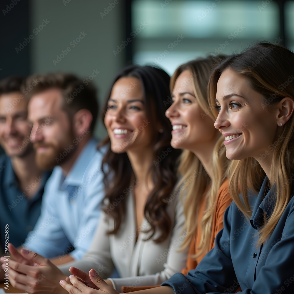 Teamwork by a multicultural business team