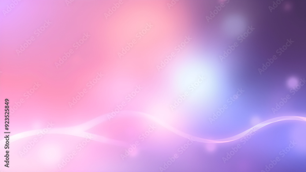 Abstract photo of backlight reflector and glitter bokeh lights background. Image is blurred and made with colorful filters.