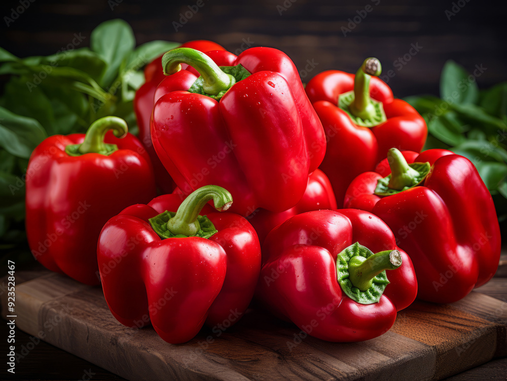Excellent Bell pepper in light studio background Excellent Bell pepper in light studio background