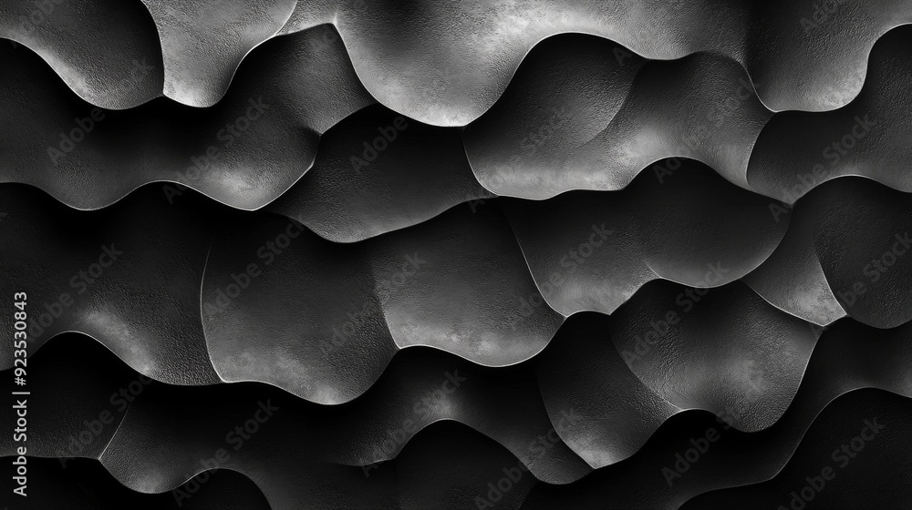 A black and white photo of a wave with a lot of texture A black and white photo of a wave with a lot of texture