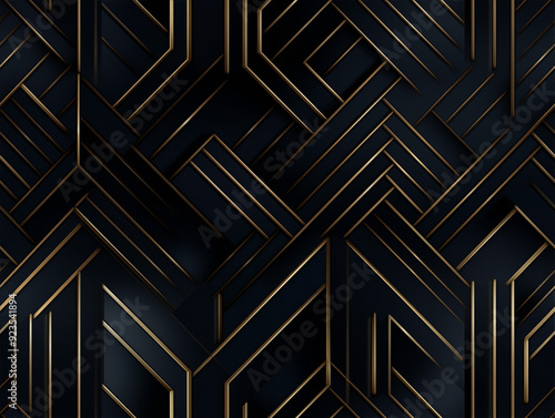Dark black mosaic backgroun...