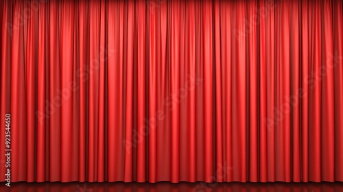 Red Theater Curtain