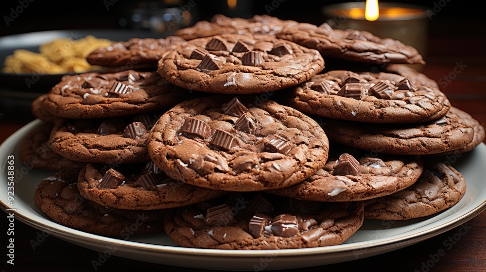 cookies on a plate cookies on a plate