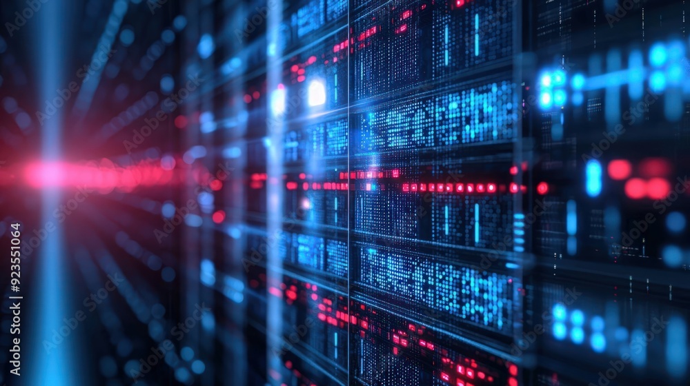 3D rendering of a secure digital environment with firewalls, cybersecurity, protection 3D rendering of a secure digital environment with firewalls, cybersecurity, protection