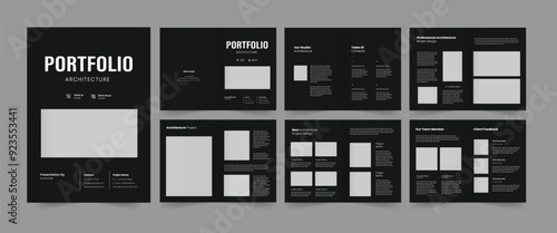 Portfolio Design Architecture Portfolio interior Portfolio Real estate portfolio Template