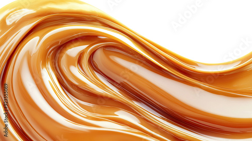 caramel cream transparent background photo