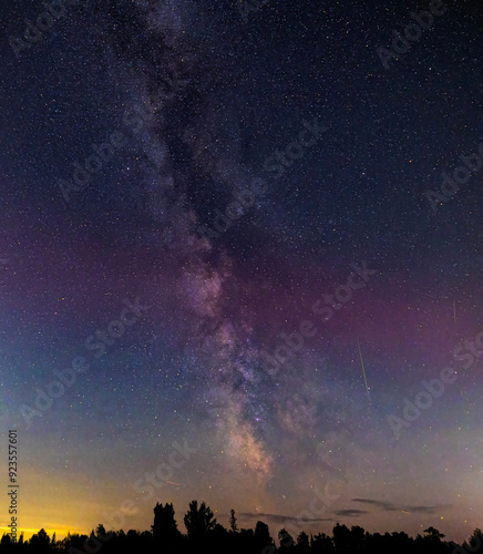 The Milky Way in the southern skies just outside the Ottawa, Canada city limits in August